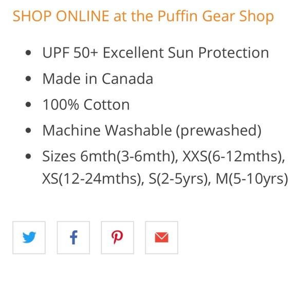 Puffin Gear Black & White Animal Print UPF 50 Bucket Style Sun Hat - Picture 12 of 13